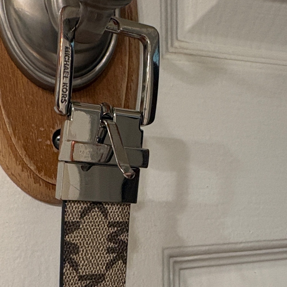 Reversible Michael Kors Beige and brown  Men's Belt